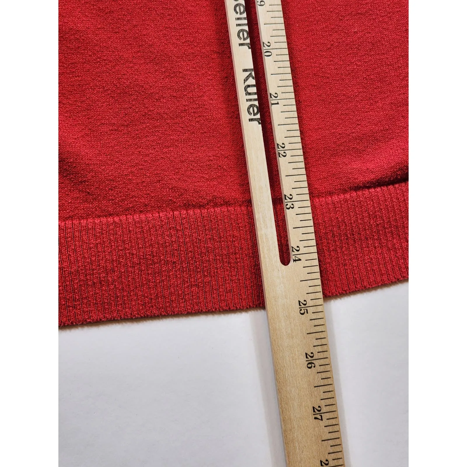Patagonia Sweater Womens Large Red Pullover Classic Cozy Casual Chic Sweatshirt