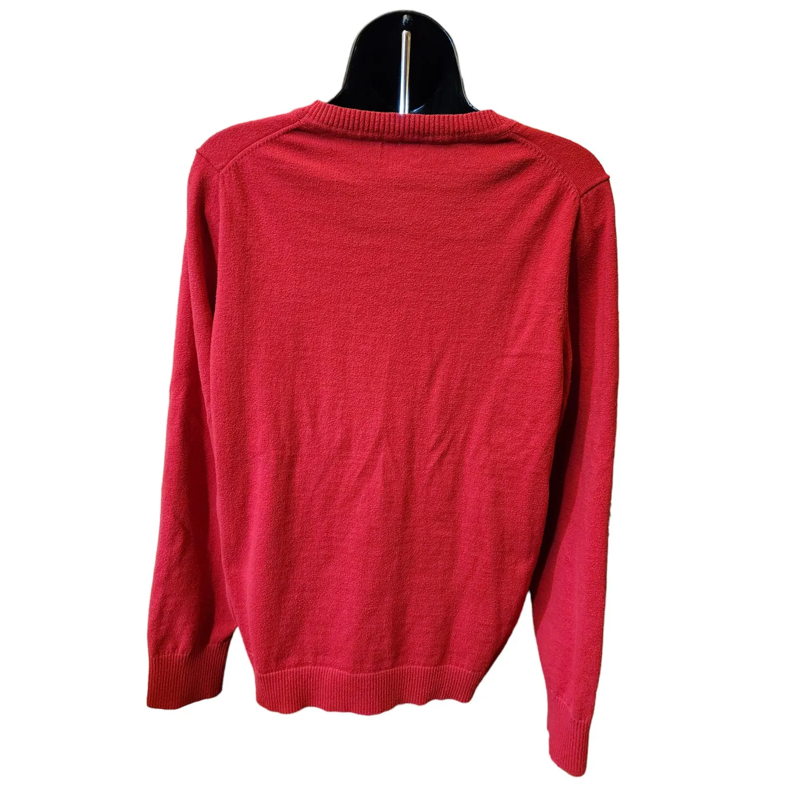 Patagonia Sweater Womens Large Red Pullover Classic Cozy Casual Chic Sweatshirt