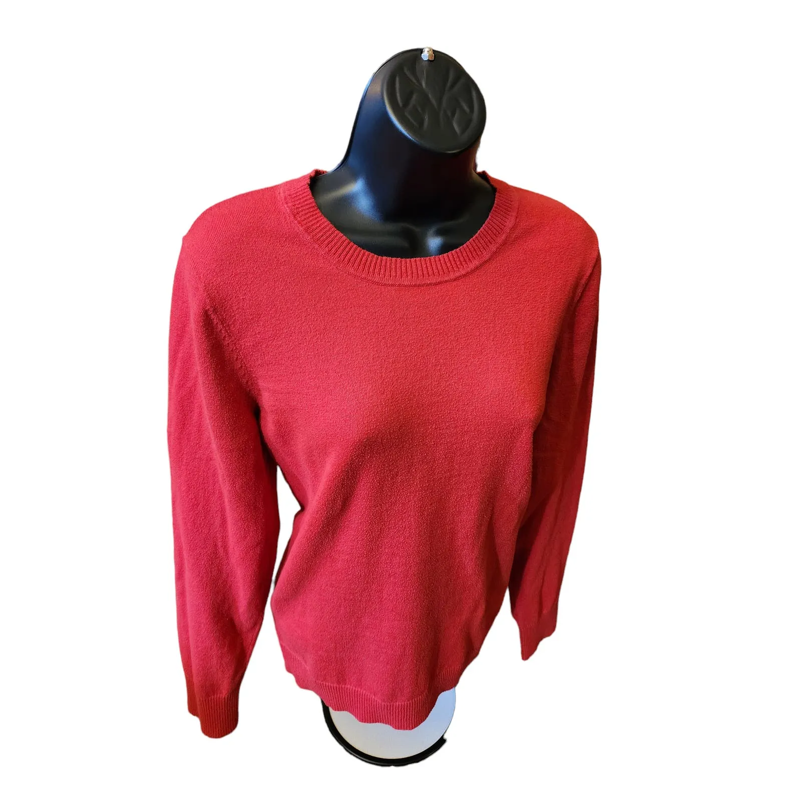 Patagonia Sweater Womens Large Red Pullover Classic Cozy Casual Chic Sweatshirt