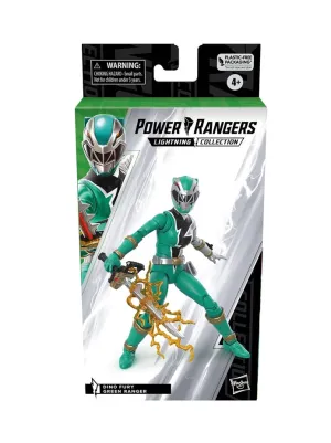 Power Rangers Lightning Collection Dino Fury Green Ranger 6inch Scale Action Figure Toys and Action Figures for Kids Ages 4 and Up
