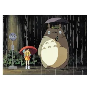 "My Neighbor Totoro" Rain Bus Stop Petite Puzzle