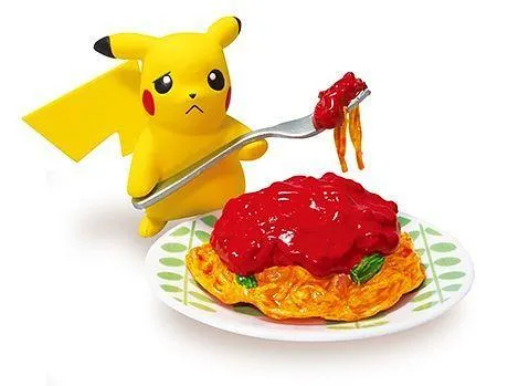 Re-Ment Pokemon - Pokemon Pikachu Loves Ketchup (Set of 8)