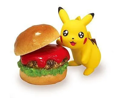 Re-Ment Pokemon - Pokemon Pikachu Loves Ketchup (Set of 8)