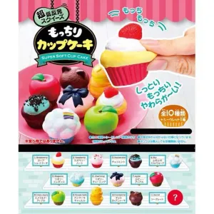 Re-Ment - Super Soft Cup Cake (Set of 10)