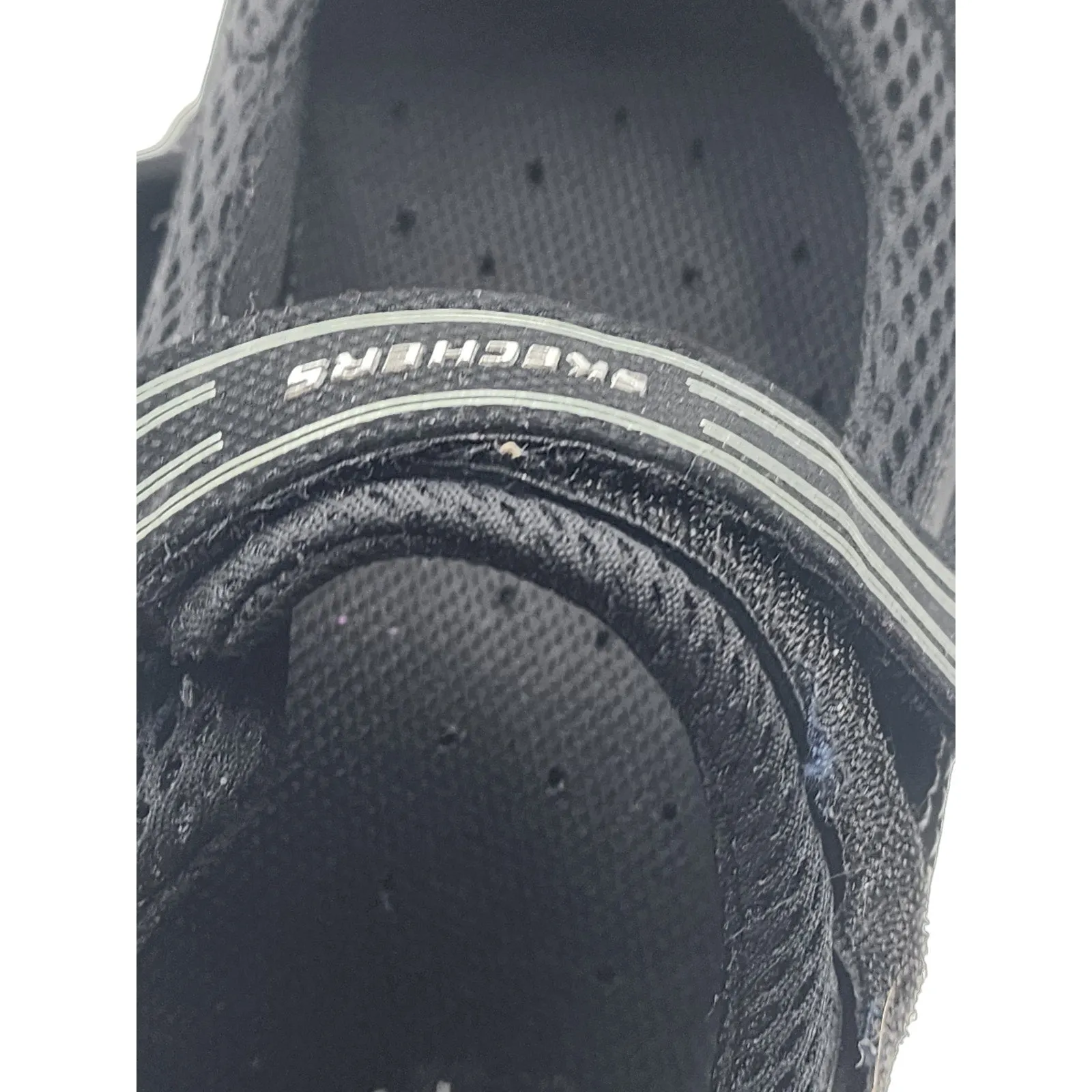 Skechers Shape Ups Shoes Womens 9.5 Walking Black Comfort Fit Arch Support 11807
