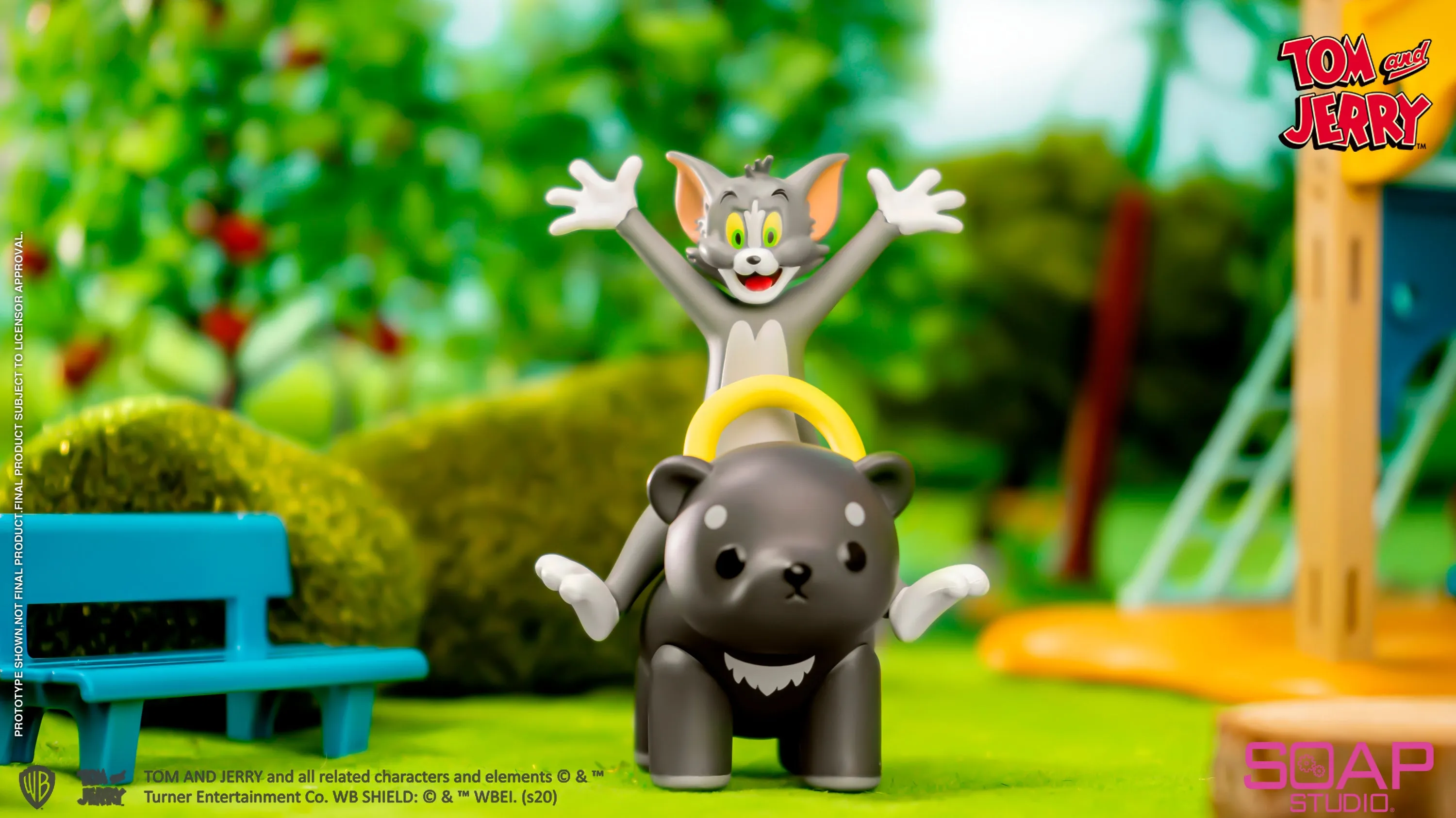 Soap Studio CA801 Tom and Jerry: Blind Box Amazing Animals Series (8 Characters)