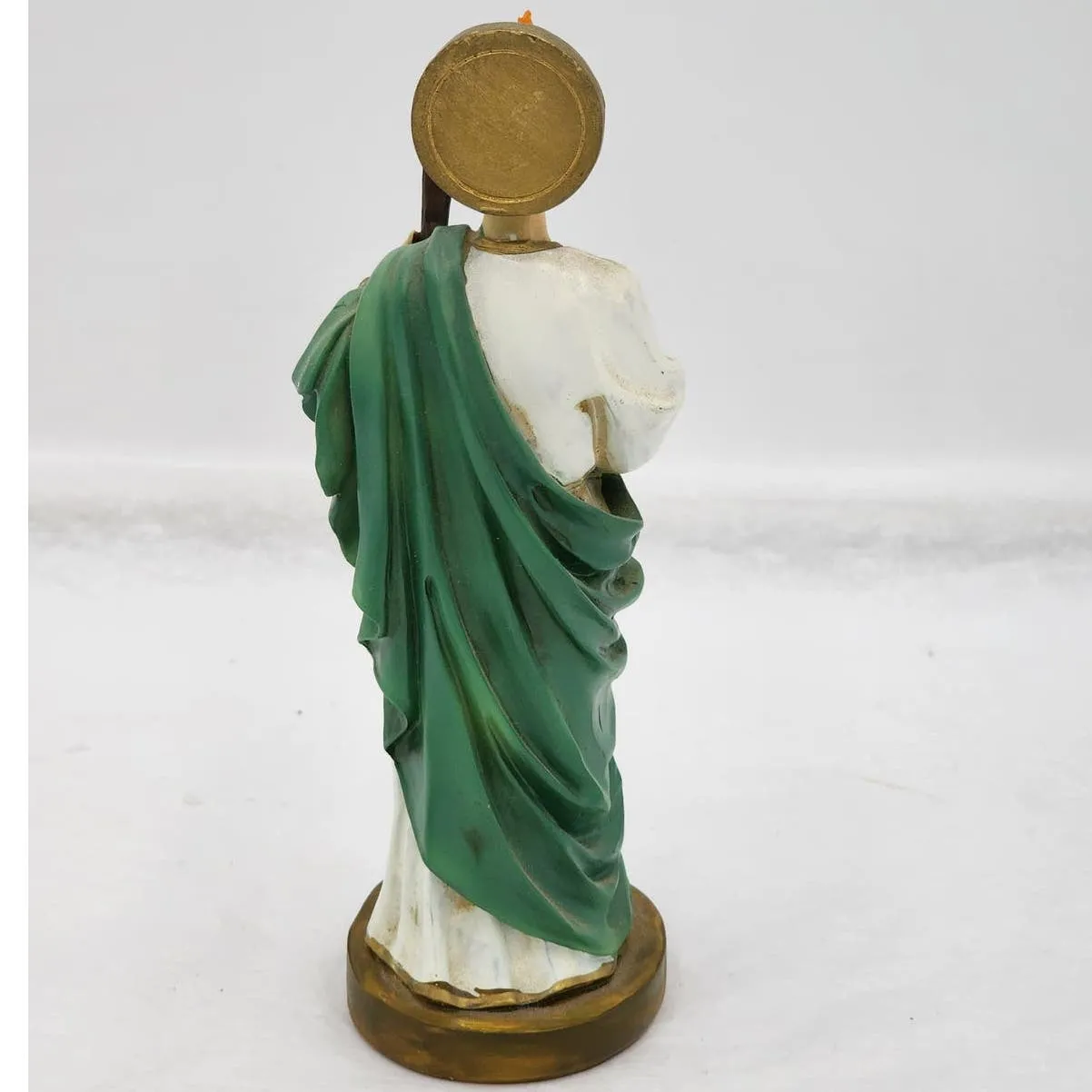 St Jude Figurine Christian Catholic Religious Statue Saint Signed By Doherty 7"