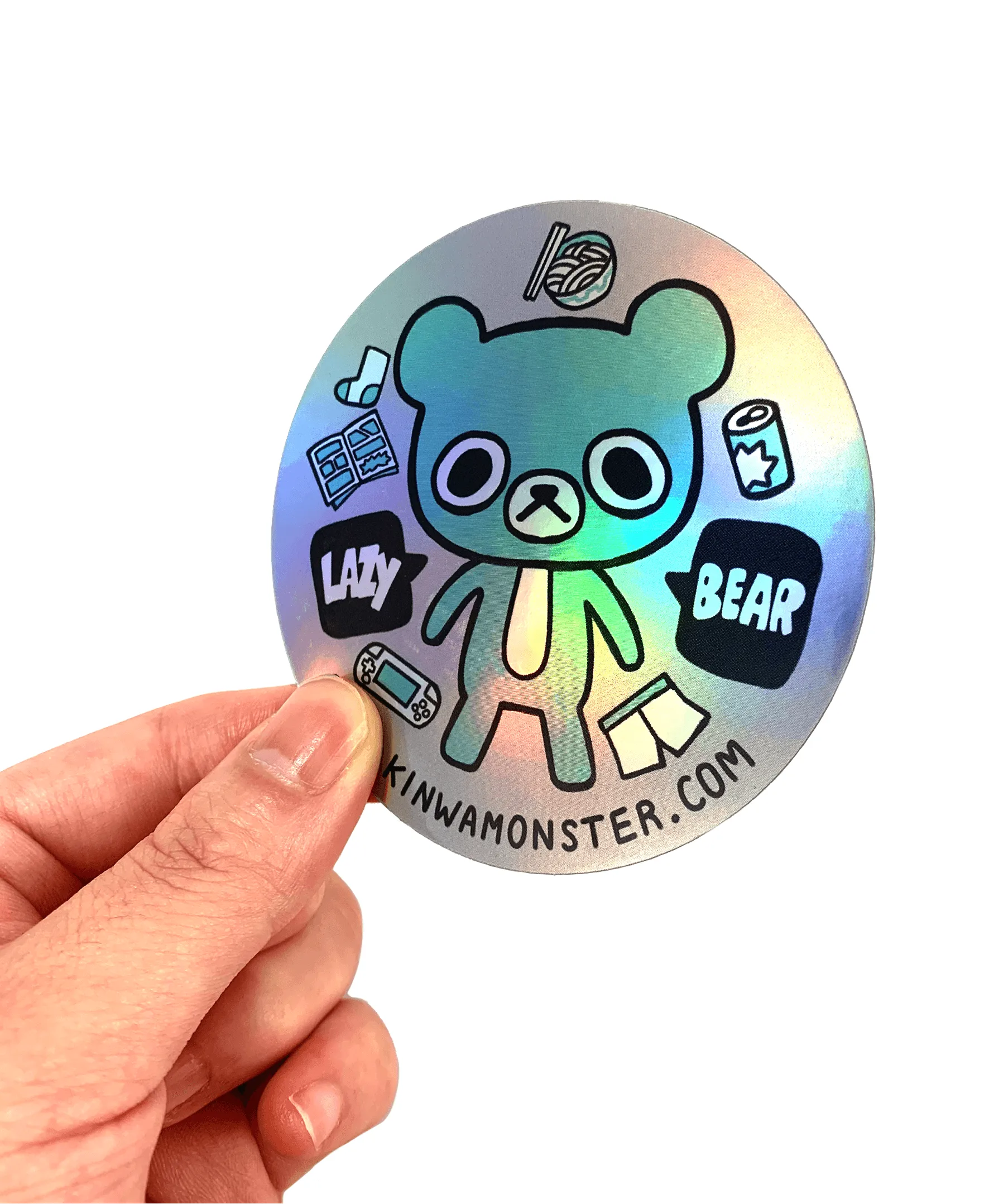 Sticker: HOLOGRAPHIC (LAST CHANCE)