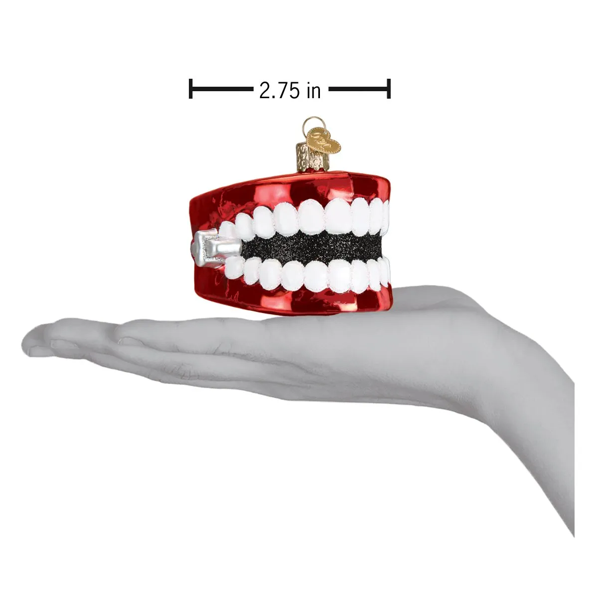 Wind Up Teeth Ornament
