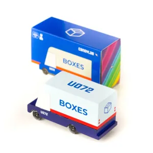 Wooden Toy Boxes Mail Truck